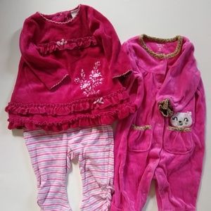 Two 3 mo. baby outfits, good condition